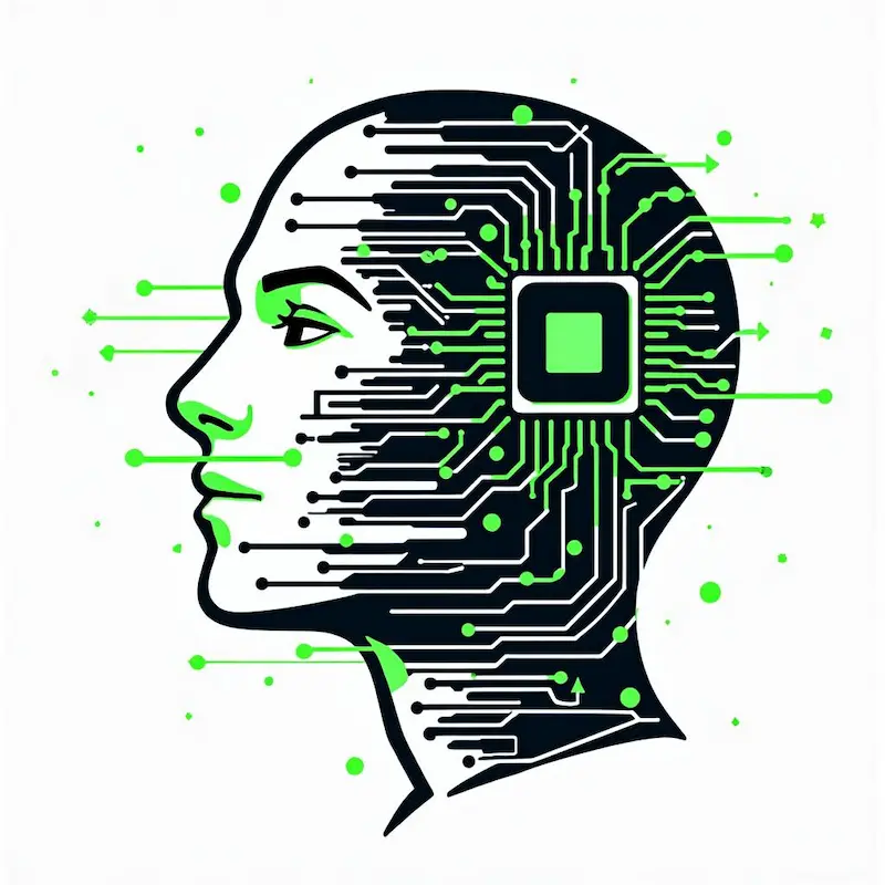 AI leadership portrait